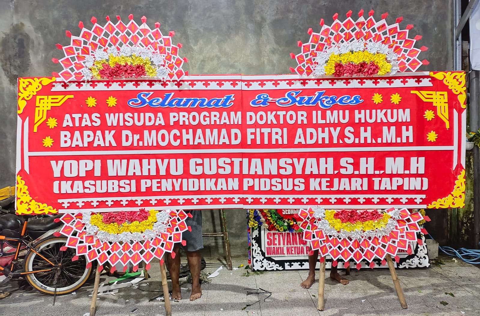 Jual Karangan Bunga Ucapan Selamat & Sukses Semarang